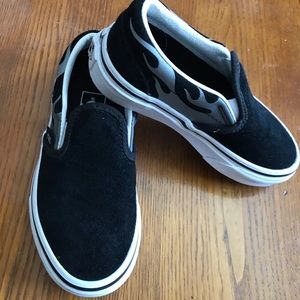 🔥 Vans Classic Slip-on with Grey Flames 🔥 (11)